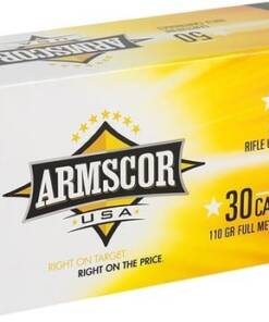 Armscor FAC30CIN USA 30Carbine 110gr Full Metal Jacket 50 Per Box/20 Case