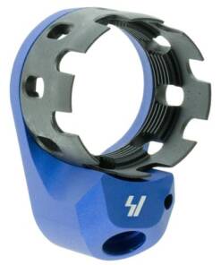 Strike ARECN&EEPBLU AR Castle Nut and Extended End Plate Steel