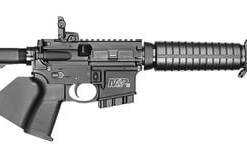 Smith & Wesson 12001 M&P15 Sport II *CA Compliant 223 Rem/5.56 NATO 10+1 16" Steel Barrel Target Crown Muzzle, Matte Black Receiver, Black Fixed Stock, Paddle Grip