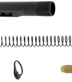 UTG Pro TLU001-KIT Receiver Extension Kit Mil-Spec AR-15 6 position Black Hardcoat Anodized Aluminum Rifle