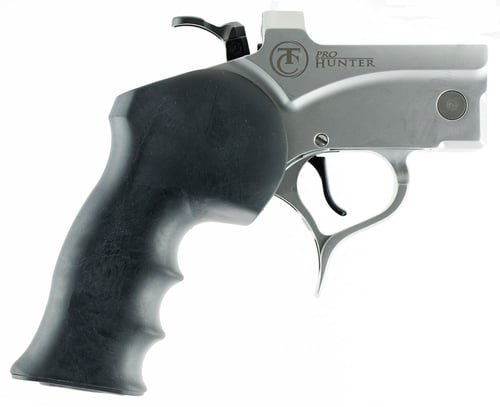 T/C Arms 08151876 Encore Pro Hunter Pistol Frame Multi-Caliber Pro Hunter Stainless Steel, Black Rubber Grip