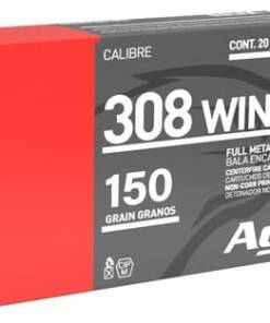 Aguila Ammunition .308 Win Rifle Ammo - 150 Grain | FMJ-BT | 20rd Box