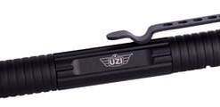 Uzi Accessories UZITACPEN1BK Defender Tactical Pen Black Aluminum 6.10"