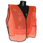 Radians SVO Safety Vest OSFA Orange Polyester Mesh