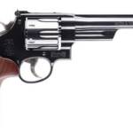Smith & Wesson 150256 Model 25 Classic 45 Colt (LC) Blued Carbon Steel 6.50" Barrel, 6rd Cylinder & N-Frame, Checkered Square Butt Walnut Grip