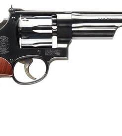 Smith & Wesson 150341 Model 27 Classic 357 Mag or 38 S&W Spl +P Blued Carbon Steel 6.50" Barrel, 6rd Cylinder & N-Frame, Checkered Square Butt Walnut Grip