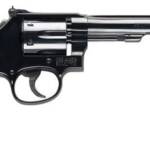 Smith & Wesson 150477 Model 17 Masterpiece *CA Compliant 22 LR Bright Blued Carbon Steel 6" Barrel, 6rd Cylinder, & K-Frame, Checkered Service Square Butt Grip, Classic-Styled Thumbpiece