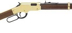 Henry H004Y Golden Boy Youth 22 Short/ 22 Long/ 22 LR 12 LR/16 Short Capacity, 17" Barrel, Brasslite Metal Finish, American Walnut Stock, Right Hand