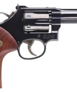 Smith & Wesson 150717 Model 48 Classic 22 WMR Blued Carbon Steel 4" Barrel, 6rd Cylinder & K-Frame, Wood Grip, Internal Lock
