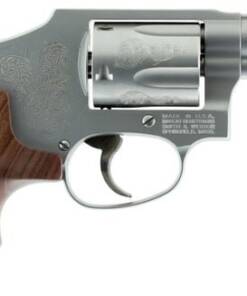 Smith & Wesson 150784 Model 640 *CA Compliant 357 Mag 2.13" Stainless Engraved Barrel , 5rd Stainless Engraved Cylinder, Matte Silver Stainless Steel Engraved J Frame , Wood Engraved Grip