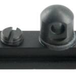 Harris Bipods 6A American Rail Adapter Stud Black Metal