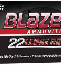 CCI 0021 Blazer High Velocity 22LR 40gr Lead Round Nose 50 Per Box/100 Case