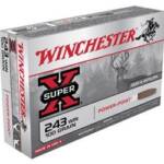 Winchester Ammo X2432 Power-Point 243Win 100gr 20 Per Box/10 Case