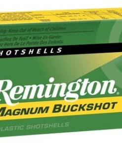 Remington Ammunition 20408 Express Buckshot 12Gauge 3" 000Buck Shot 5 Per Box/50 Case