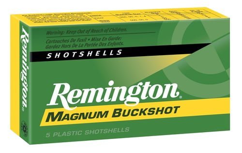 Remington Ammunition 20408 Express Buckshot 12Gauge 3" 000Buck Shot 5 Per Box/50 Case