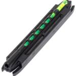 HiViz MGH2007I Magni-Hunter Magnetic Front Sight Black | Green/Red Fiber Optic