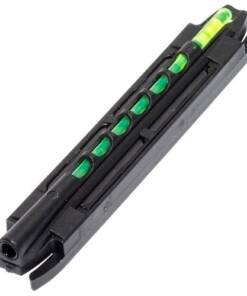HiViz MGH2007I Magni-Hunter Magnetic Front Sight Black | Green/Red Fiber Optic