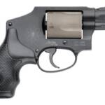 Smith & Wesson 103061 Model 340 Personal Defense 357 Mag 5 Shot 1.88" Black Stainless Steel Barrel, Titanium Cylinder, Black Scandium Alloy J-Frame, Black Polymer Grip, No Internal Lock