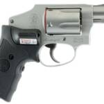 Smith & Wesson 150972 Model 642 w/Laser *CA Compliant J-Frame 38 Special +P 5 Shot 1.88" Stainless Steel Barrel, Stainless Cylinder, Stainless Aluminum Frame, Crimson Trace Lasergrip, Concealed Hammer
