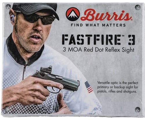 Burris 300234 FastFire 3 Matte Black 1 x 21 mm x 15 mm 3 MOA Red Dot