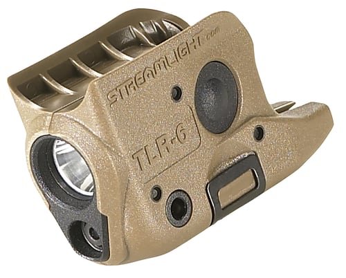 TLR-6 100LM GLOCK 42/43 FDE | TACTICAL LIGHT W/RED LASER