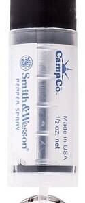 S&W Pepper Spray 1201 Pepper Spray OC Pepper Range 10 ft 0.50 oz Clear Includes Keycap