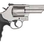 Smith & Wesson 162069 Model 69 44 Rem Mag or 44 S&W Spl Stainless Steel 4.25" 2 Piece Barrel & 5rd Cylinder, Matte Stainless Steel L-Frame, Full Stop Strap & Barrel Serration, Internal Lock