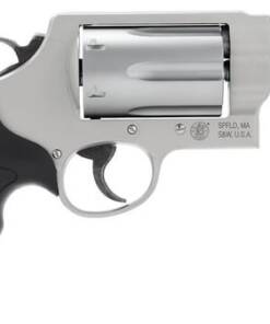 Smith & Wesson 160410 Governor 45 Colt (LC) Or 2.50" 410 Gauge, 2.75" Stainless Barrel, 6rd Stainless Cylinder, Matte Silver Scandium Alloy Z-Frame, Black Polymer Grip