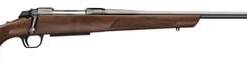 Browning 035801211 AB3 Hunter 243 Win 5+1 22" Matte Blued/ 22" Free-Floating Button-Rifled Barrel, Matte Blued Steel Receiver, Satin Black Walnut/ Wood Stock, Right Hand