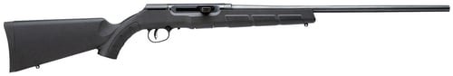 Savage Arms 47001 A Series Magnum Full Size 17 HMR 10+1 22" High Luster Button Rifled Barrel, High Luster Drilled & Tapped Carbon Steel Receiver, Matte Black Fixed Synthetic Stock, Right Hand