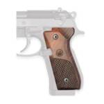 BERETTA GRIPS 92 96 WOOD OVAL CHKRNG