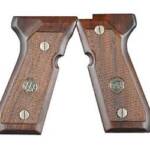 BERETTA GRIPS 92 96FS WOOD CHKRD