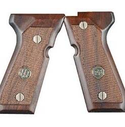 BERETTA GRIPS 92 96FS WOOD CHKRD
